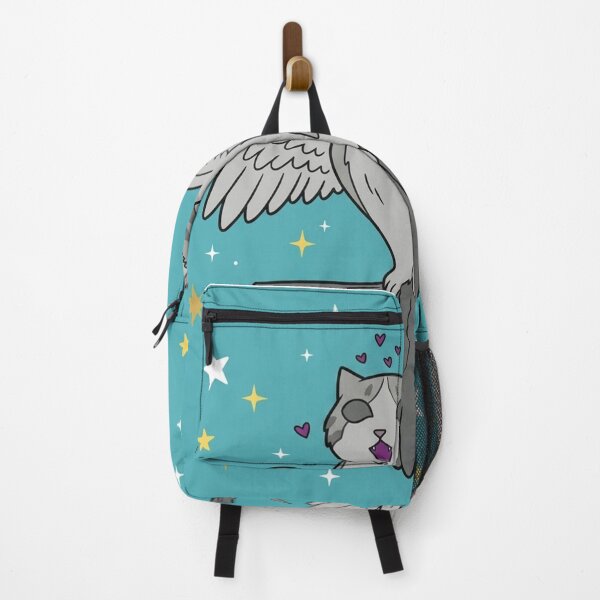 Item preview, Winged Tabby Star Guardian designed and sold by Whimsy Paw Studio | Cute Animal Art.