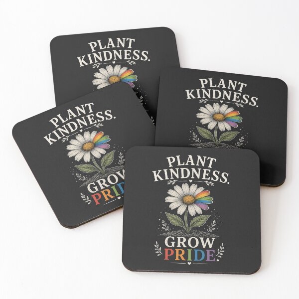 Item preview, Plant Kindness Grow Pride Flower designed and sold by Meandmyshop.