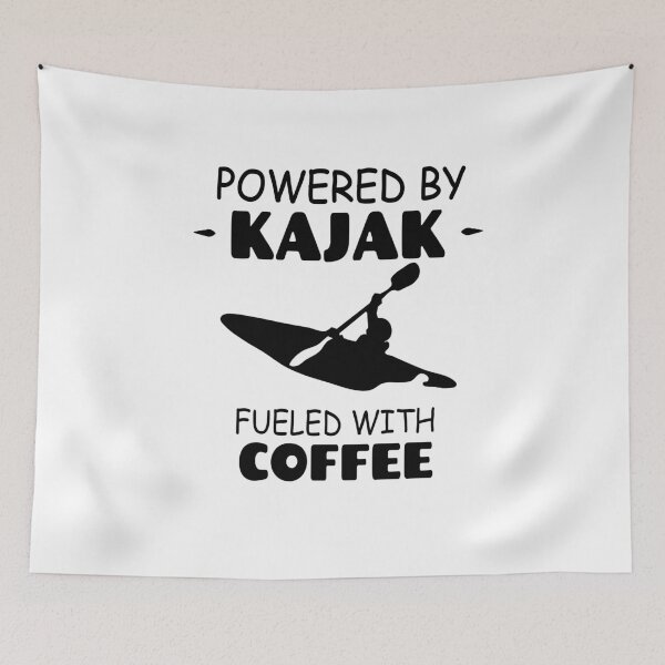 Item preview, Powered By Kayak fueled with coffee designed and sold by Tillscreativ.