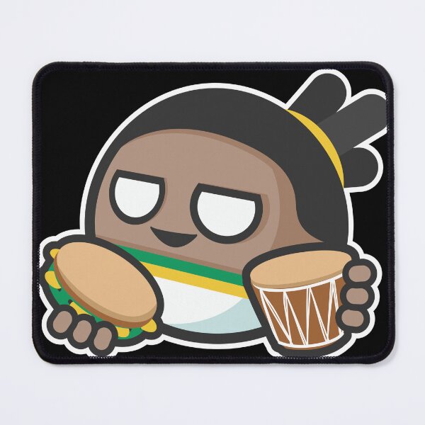 Item preview, Brazilian Samba Drummer Musician Cartoon designed and sold by Torket-y.