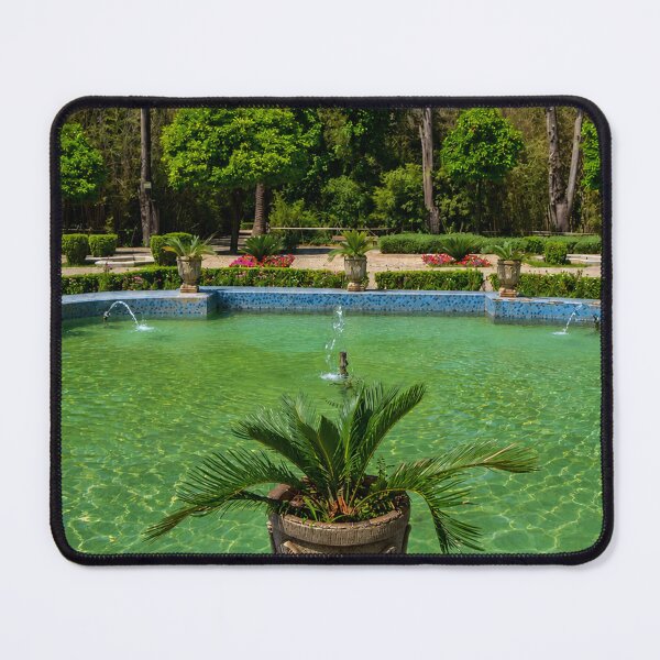 Item preview, Traditional Blue Tile Fountain Moroccan Garden designed and sold by photoghragha.