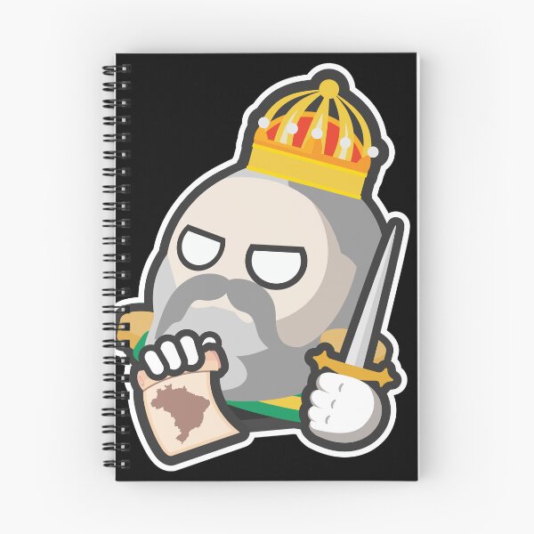 Item preview, Emperor of Brazil Dom Pedro II Cartoon Character designed and sold by Torket-y.