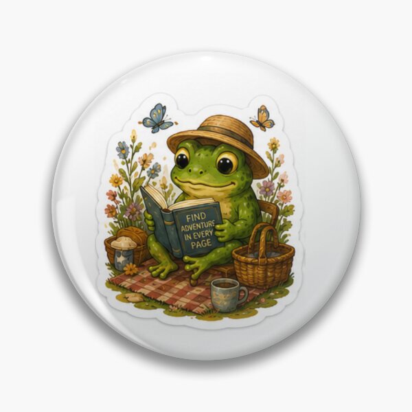 Item preview, Find Adventures In Every Page Frog designed and sold by AtlasPixel.