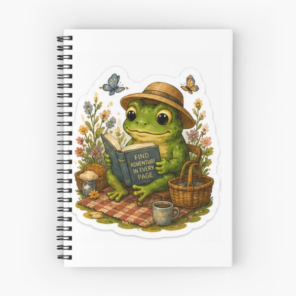 Item preview, Find Adventures In Every Page Frog designed and sold by AtlasPixel.