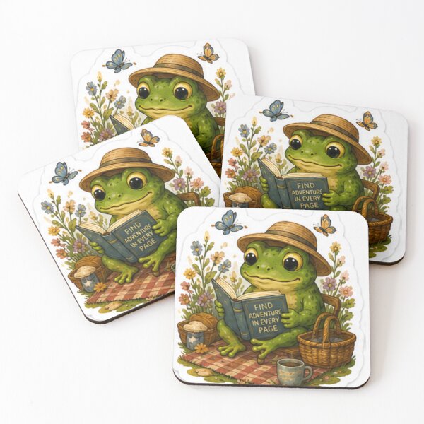 Item preview, Find Adventures In Every Page Frog designed and sold by AtlasPixel.