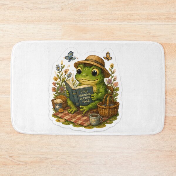 Item preview, Find Adventures In Every Page Frog designed and sold by AtlasPixel.