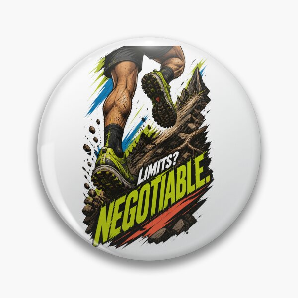 Item preview, Limits Negotiable Trail Runner Running Humor designed and sold by Print Loft.