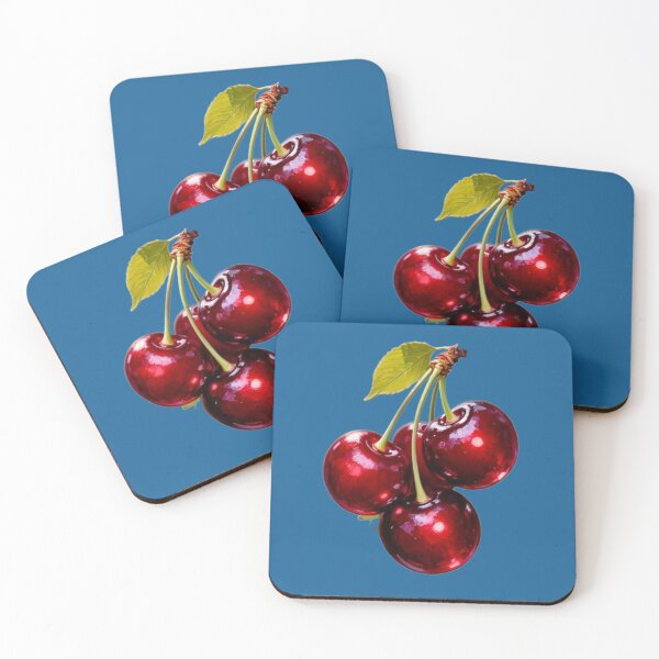 Item preview, Vibrant Cherry Cluster Illustration designed and sold by WAKYSHOP.