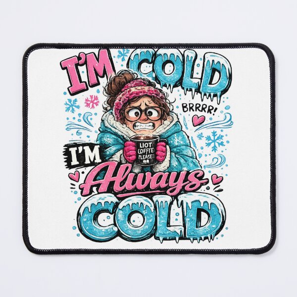 Item preview, I'm Cold I'm Always Cold designed and sold by DazzleKitty.