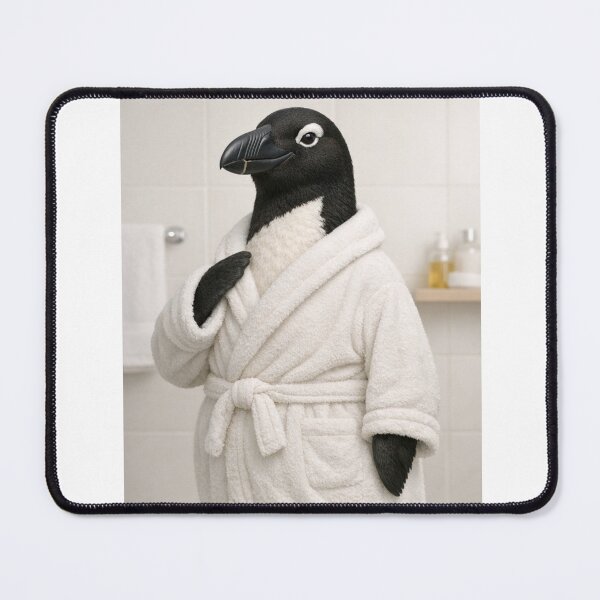 Item preview, Cozy Bathrobe Great Auk designed and sold by Sillytoe.