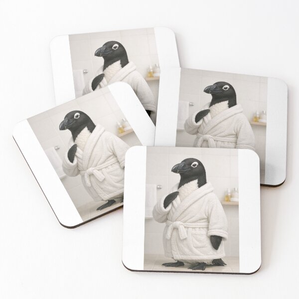 Item preview, Cozy Bathrobe Great Auk designed and sold by Sillytoe.