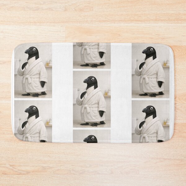 Item preview, Cozy Bathrobe Great Auk designed and sold by Sillytoe.
