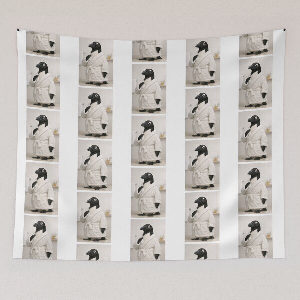 Item preview, Cozy Bathrobe Great Auk designed and sold by Sillytoe.