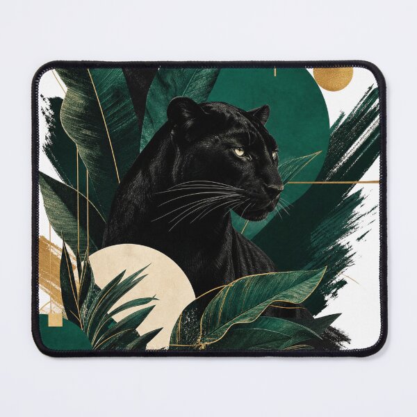 Item preview, Abstract Black Panther Graphic | Modern Geometric Big Cat Streetwear Design designed and sold by rushaib.