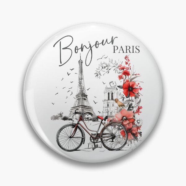 Item preview, Bonjour Paris Art designed and sold by Neotakuz.