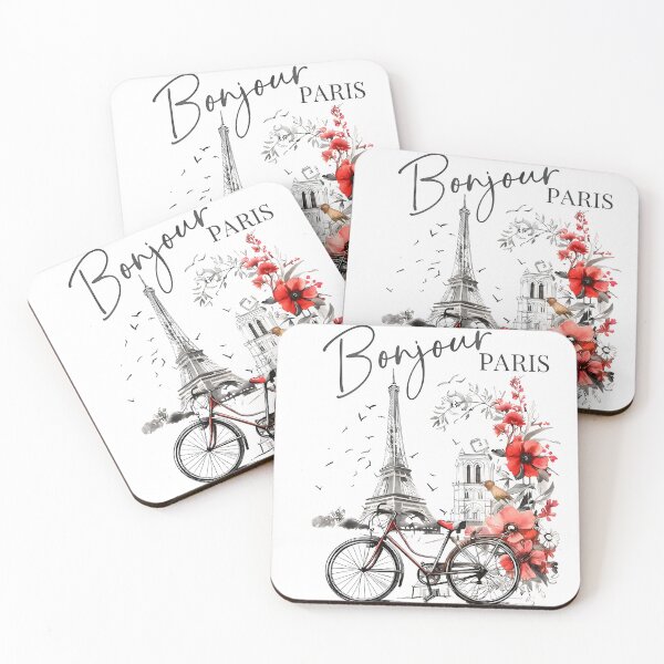 Item preview, Bonjour Paris Art designed and sold by Neotakuz.