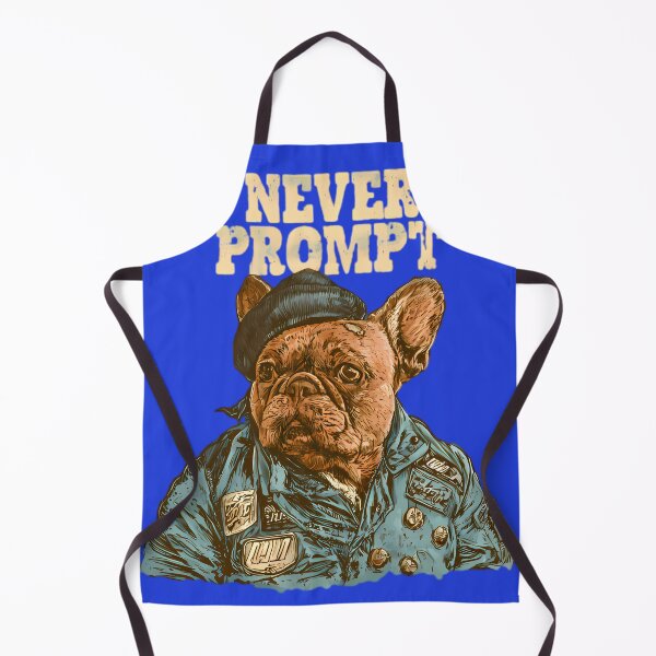 Item preview, NEVER PROMPT French Bulldog - Vintage Military Dog Streetwear Art designed and sold by Structure-Blue.