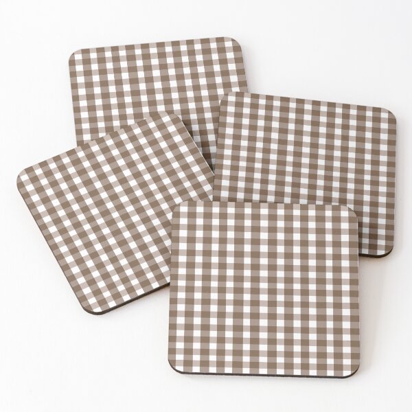 Item preview, Brown Gingham designed and sold by RiverLeigh.