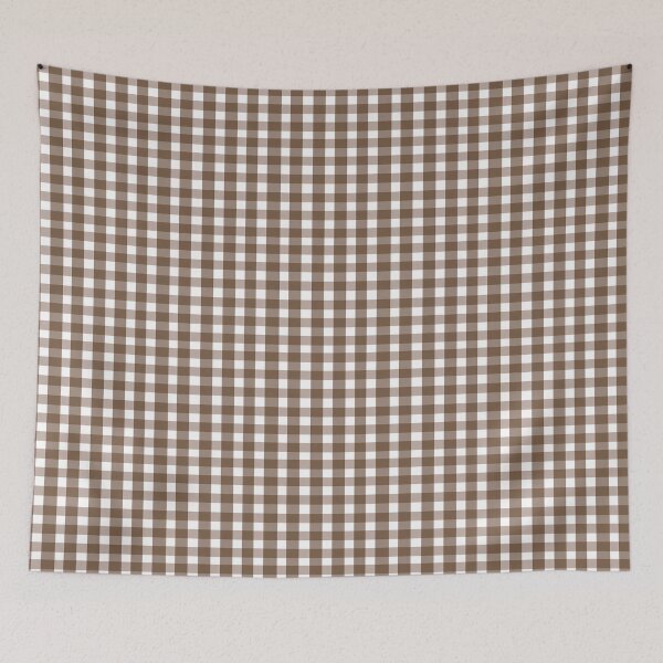 Item preview, Brown Gingham designed and sold by RiverLeigh.