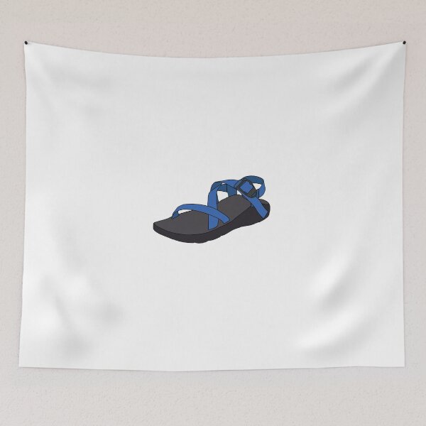 Item preview, Chacos Sandal shoe Dark Blue webbing designed and sold by tlaprise.