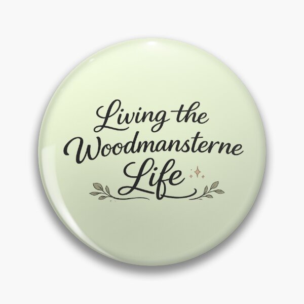 Item preview, Living the Woodmansterne Life – Cottagecore Surrey Typography Design designed and sold by ThatSurreyLife.