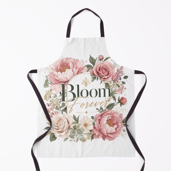 Item preview, Bloom Forever | Modern Floral Botanical Typography Aesthetic T-Shirt & Art Print designed and sold by rushaib.