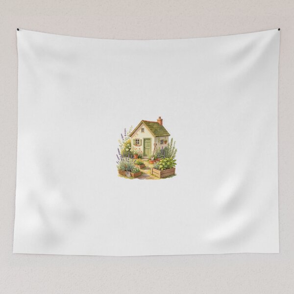 Item preview, Tiny Garden Society Vintage Botanical Cottagecore designed and sold by Spirit of Siam.