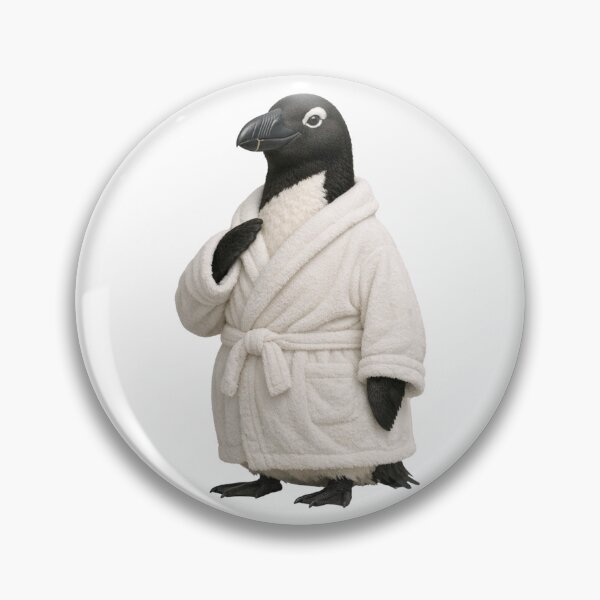 Item preview, Bathrobe Great Auk designed and sold by Sillytoe.