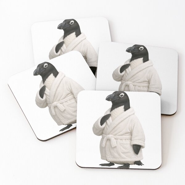Item preview, Bathrobe Great Auk designed and sold by Sillytoe.