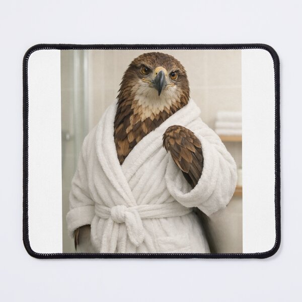 Item preview, Cozy Bathrobe Haast's Eagle designed and sold by Sillytoe.