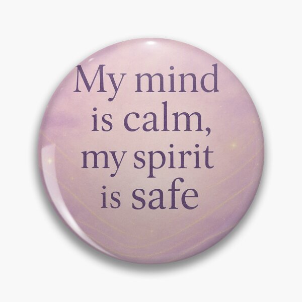Item preview, Calm Mind Safe Spirit Within  designed and sold by Fresh Starts.