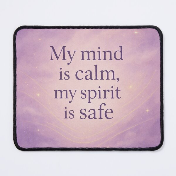 Item preview, Calm Mind Safe Spirit Within designed and sold by Fresh Starts.