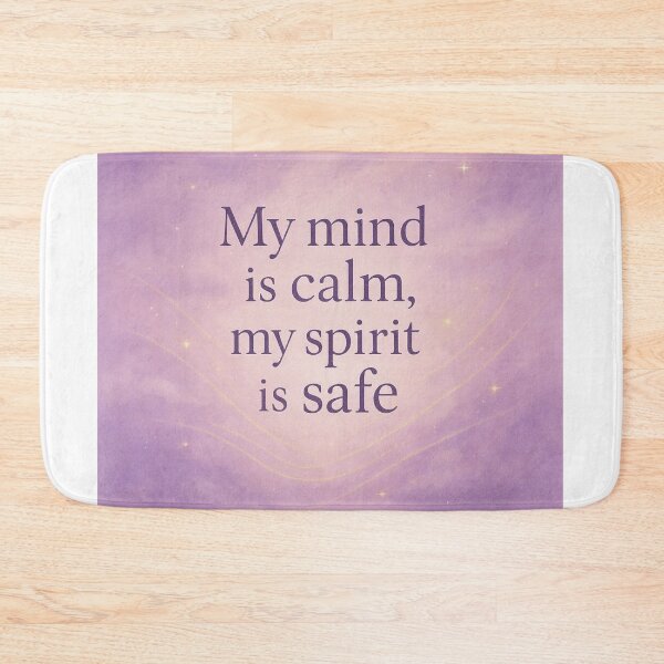 Item preview, Calm Mind Safe Spirit Within  designed and sold by Fresh Starts.