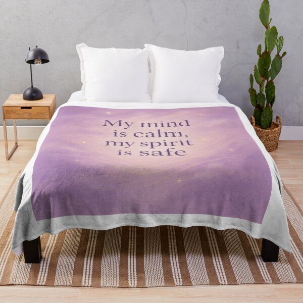 Item preview, Calm Mind Safe Spirit Within designed and sold by Fresh Starts.