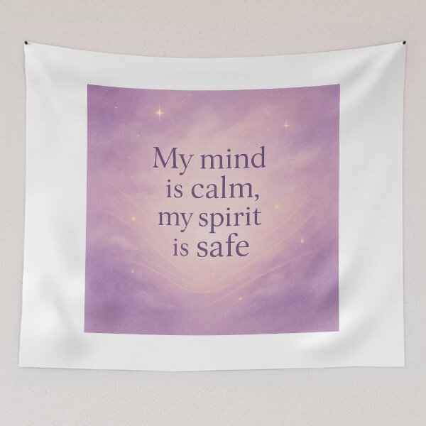 Item preview, Calm Mind Safe Spirit Within  designed and sold by Fresh Starts.