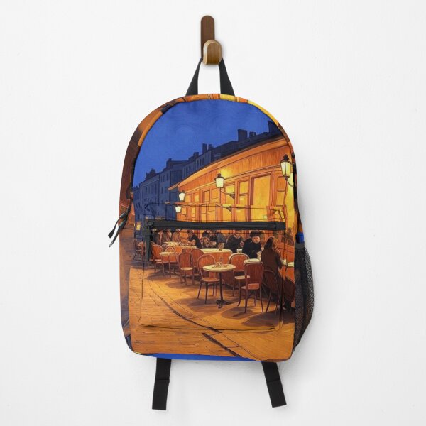 Item preview, Night Cafe Terrace Impressionist Oil Painting Style designed and sold by UmSkelig834.