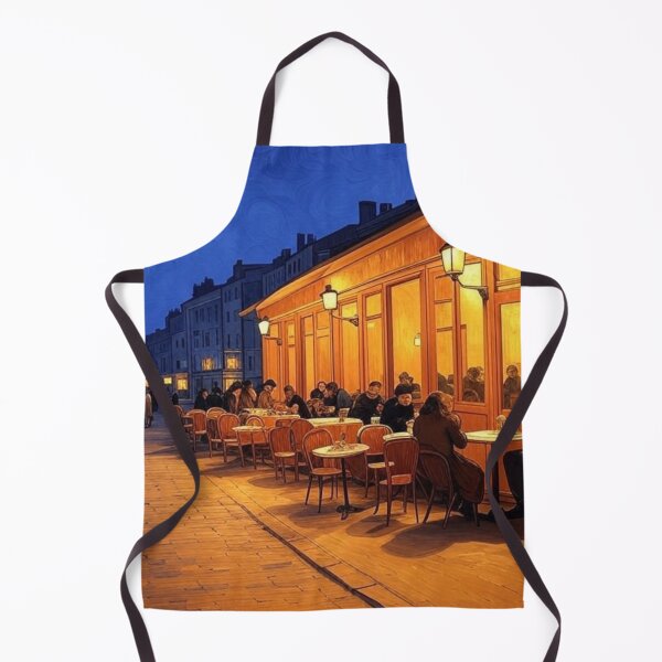 Item preview, Night Cafe Terrace Impressionist Oil Painting Style designed and sold by UmSkelig834.