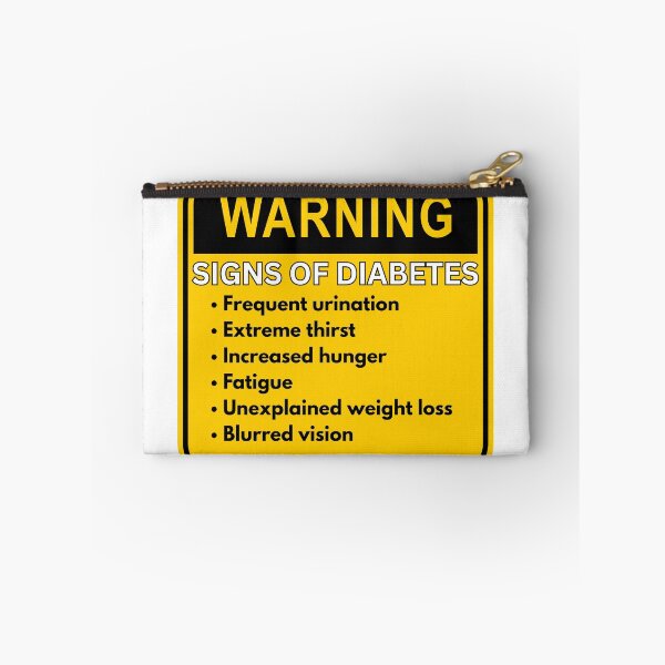 Item preview, Warning Signs of Diabetes - Sign designed and sold by MayaCordalia.