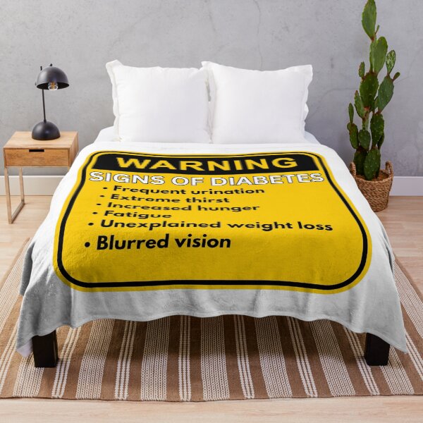Item preview, Warning Signs of Diabetes - Sign designed and sold by MayaCordalia.