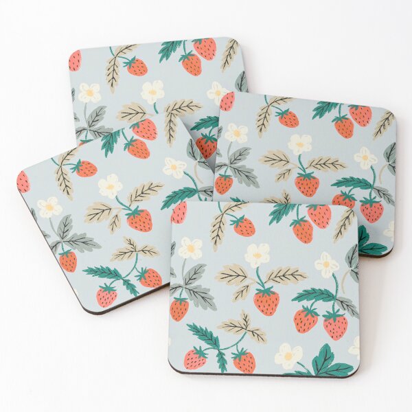 Item preview, Vintage Wild Strawberries designed and sold by AOCollections.