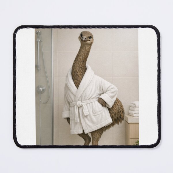 Item preview, Cozy Bathrobe Moa Bird designed and sold by Sillytoe.