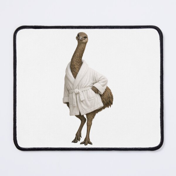 Item preview, Bathrobe Moa Bird designed and sold by Sillytoe.