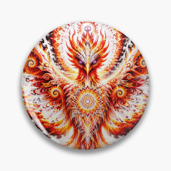 Artikelvorschau, Fraktale Phönix-Kunst entworfen und verkauft von hyperbeast store.