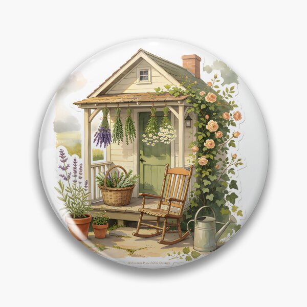 Item preview, Vintage Botanical Cottagecore - Tiny Garden designed and sold by Spirit of Siam.