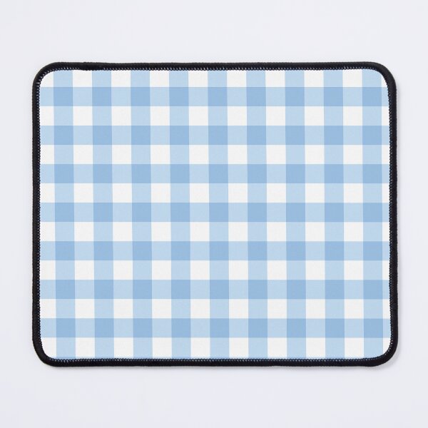 Item preview, Classic Blue Gingham Pattern | Pastel Blue Checkered Print | Vintage Blue Plaid | Simple Light Blue Gingham | Cottagecore Blue Check | Preppy Blue and White Gingham designed and sold by VivaFy.