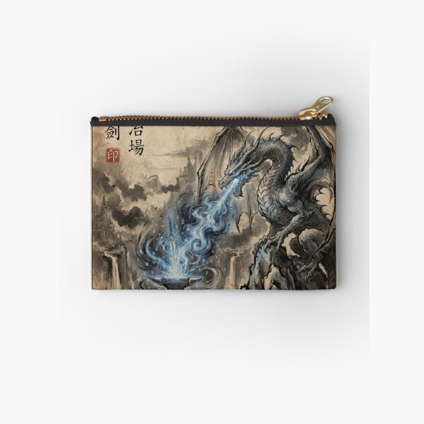 Item preview, Dragon Fire Forge of the Arcane Sumi-e Ink Wash designed and sold by DuckOddity.