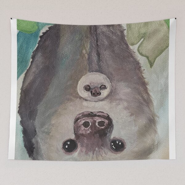 Item preview, Mommy Sloth and Baby Sloth designed and sold by Felt Cute Handcrafts.