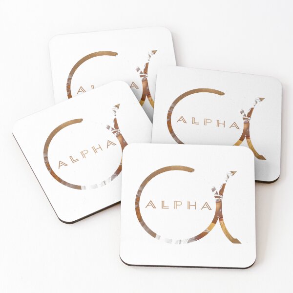 Item preview, Alpha Movie 2026 Cinematic Logo Gold Design designed and sold by narin34.