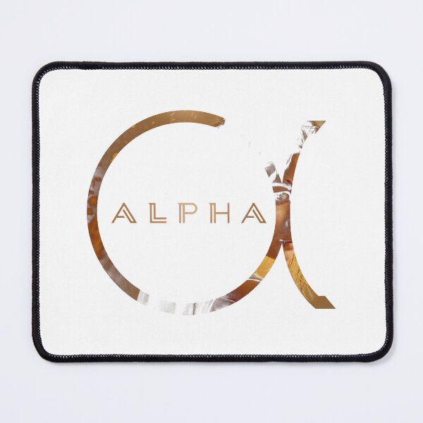 Item preview, Alpha Movie 2026 Cinematic Logo Gold Design designed and sold by narin34.