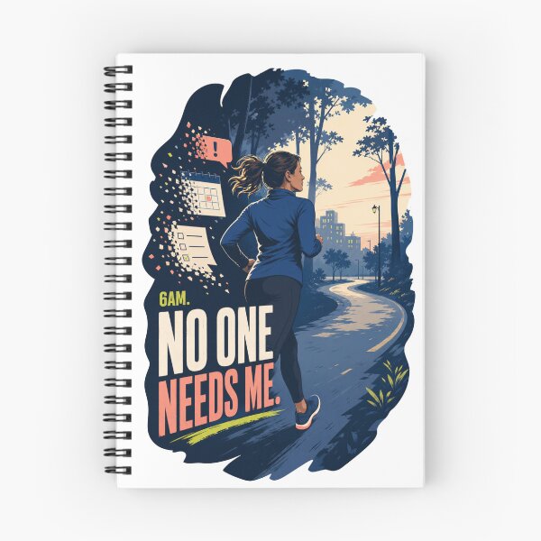 Item preview, 6AM No One Needs Me Women’s Running Humor designed and sold by Print Loft.